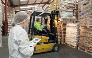 Health and Safety Inspection in warehouse