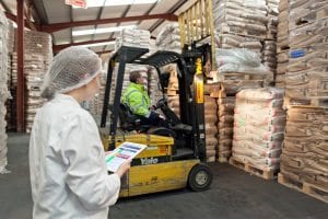 Health and Safety Inspection in warehouse